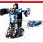 2.4G radio control car transform robot toy