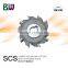 Side Milling functions of Milling Cutter With Brazed Carbide Staggered Teeth