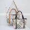 2016  express china Patchwork Women's Handbags one Shoulder Cross-body Bag Embossed Genuine Leather Women Bags