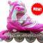 2015 hot sale retractable roller inline skate shoes for kids and adult