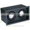 2*15W LEDWAY LED indoor MR16 Wide Grille light IP20 Two-head with decorated plat