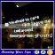 Hot Design Alphabet Neon Solar Advertising Sign                        
                                                Quality Choice