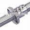 SFU1204 acme threading precision ball screws with nuts housing