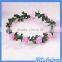 Korean bridal headdress head flower PE rosette girls hair ornaments 10pcs rose garland MHo-194