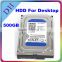 Top one desktop 3.5 hard drive/ hard disk 500gb 5400rpm SATA 6Gb/s refurbished hdd quality guarantee