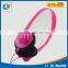 Unfoldable portable headphone headset for promotional gifts