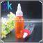 Hottest sale 60ml ejuice liquid flavors bottle with twist off cap