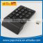Portable 2.4Ghz wireless mini number keyboard numeric keypad for tablet