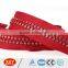 high quality fancy dress ykk color rhinestone zipper