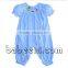 Adorable Christmas hand smocked long bubble for baby girl