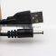 usb charger cable to dc 3.5 mm jack