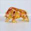 Fashion 24K Gold Plated Cow for Home Decoration