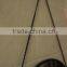 Wholesale metal framed round glass bathroom wall chain mirror