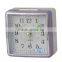 desk clock, cute square alarm clock, lovely wake up clock,