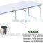 180*60cm MDF Aluminum lightweight outdoor folding table