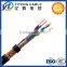 Shielded Cable with Copper Core PVC PE Insulation Control Cable