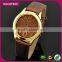 Best Selling Jewelry Brown Leather Wrist Watches Men