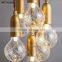 Glass Chandelier Lights Multi DIY Pendant Light Glass Modern Kitchen Designs for Party Decoration MD83008