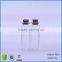 18ml/0.6oz Tall Clear Glass Jars With Cork,Glass Tubes With Wooden For Arts&Crafts