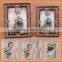 Continental shelf Continental white metal frames frame combination photo frame swing sets Korean personalized photo frame swing