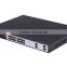 Hot selling 16 port PoE fiber Switch 2 gigabit SFP combo port IEEE802.3 af /at standard