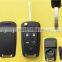 Keyless entry flip remote key Chevrolet 4+1 buttons HU100 blade