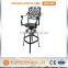Hot sales cast aluminum bar stool chair outdoor furniture