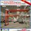 Best price single girder mobile small semi gantry crane 5ton for sale