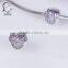 791450CZ Sterling Silver MINNIE PAVE Zircon Charm clasps