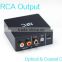 Digital to Analog Audio Converter Adapter
