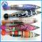 Bowling Pattern Varied Plastic Ballpoint Metal Hook