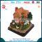 Polyresin High Quality Christmas Figurines Farmhouse With Polyresin Farmhouse Figurine