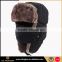 High Quality 100%Polyester Winter earflap Trapper Hat