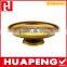 Brass manufacturer offering original/bronze/pearl golden color brass tray/plate