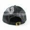 5-Panel black snapback hats no minimum custom leather snapback