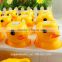 Custom design light up duck toy wholesale cheap kids cartoon led toy