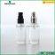 Customize cosmetic emulsion glass bottle 40ml lotion glass bottle with pump cap