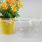 high quality heat resistant clear glass tea pot cup with unique dragon shape handle for tea set
