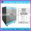 Dental trolley, stainless steel mobile cabinet with ABS trays