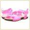 Fancy cork sole sandals for girl cute plat safety shoes