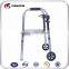 front wheel new design fixed manual moving walker with seat