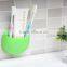 Wall mounted Suction cup Soap Box /Toothbrush Toothpaste Holder Kitchen Bathroom Organizer/ plastic toothbrush box container