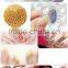 gold color tiny 0.6-0.8mm caviar beads for nail art
