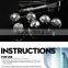 Popular Diamond Stainless Steel Whiskey stones,stainless steel ice cubes,whiskey ice cubes