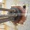 Post tension prestressed anchorage wedge for concrete