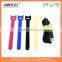Custom durable double sided hook and loop tape, back to back double sided hook and loop