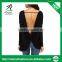 Ramax Custom Women Soft Black Long Sleeve Backless Yoga Fitness Tops