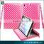express  high quality red color leather case for ipad air