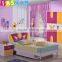 red & yellow kids car bedroom furniture Golden supplier