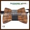 new design wooden bowtie wholesale man wood bow tie